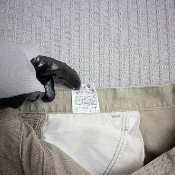 Wide Cotton Baggy Canvas Carpenter Rustler Pants - Picture 6 of 12